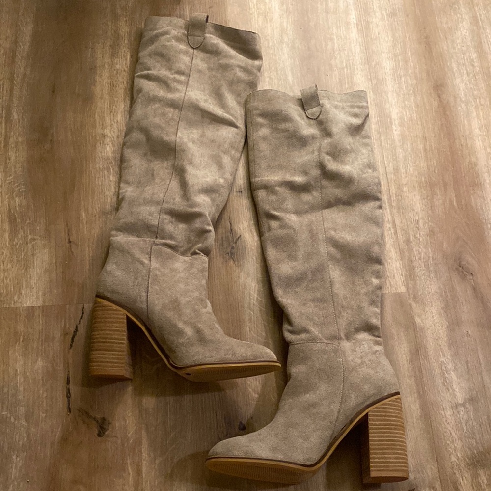Knee high boots